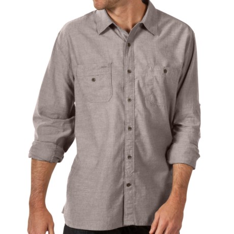 59%OFF メンズカジュアルシャツ ホーニートード本町シャツ - オーガニックコットン、ロングスリーブ（男性用） Horny Toad Honcho Shirt - Organic Cotton Long Sleeve (For Men)